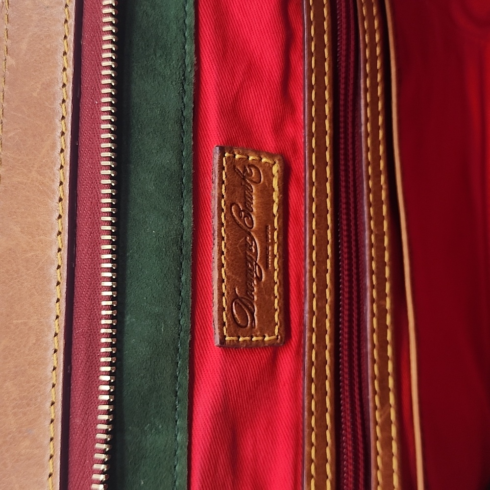 Dooney and Bourke Mitchell Handbag, Whiskey Leather, pre-owned - Picture 10 of 13